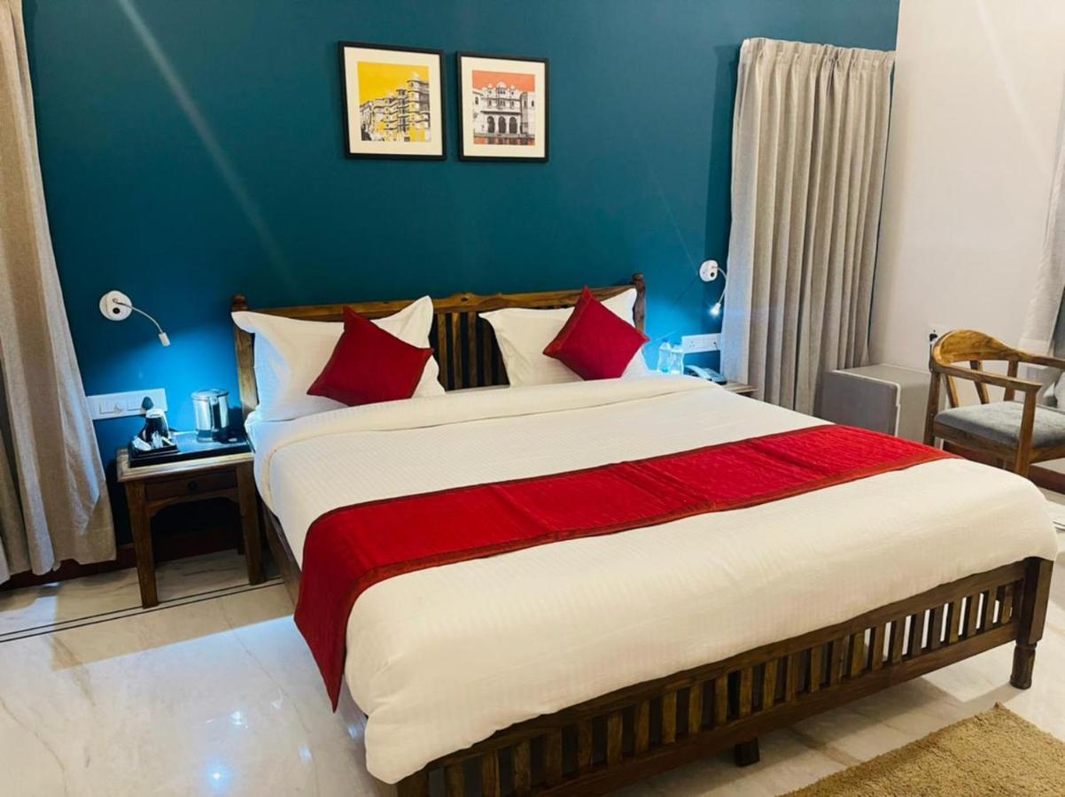 Dheergarh Palace Udaipur Bagian luar foto